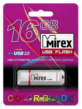 Флешка Mirex Knight 16Gb White