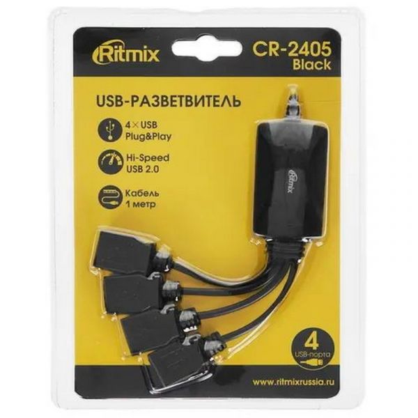 USB-Хаб Ritmix CR-2405